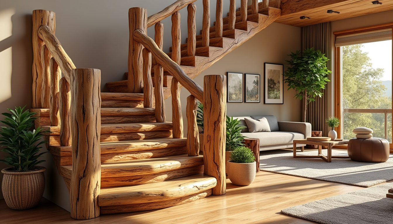 découvrez comment intégrer harmonieusement un escalier en rondin de bois dans votre intérieur. des conseils pratiques et des idées inspirantes pour allier esthétique naturelle et fonctionnalité, tout en apportant une touche unique à votre maison.